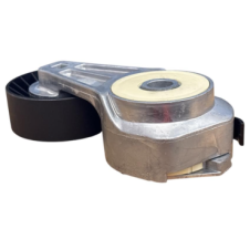 AUXILIARY BELT TENSIONER WITH PLASTIC PULLEY