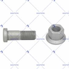 WHEEL BOLT STUD & NUT RHT M18x1.5