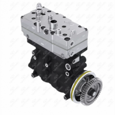 TWIN AIR COMPRESSOR WITH GEAR