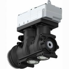 TWIN AIR COMPRESSOR WITH GEAR