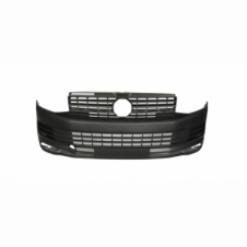 BLACK FRONT BUMPER WITH GRILLE (WITH PDC HOLES)