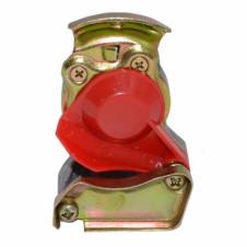 RED PALM COUPLING WITH SELF SEALING VALVE M22x1.5