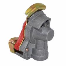 RED PALM COUPLING WITH SELF SEALING VALVE M16x1.5