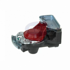 RED PALM COUPLING WITH SELF SEALING VALVE M16x1.5