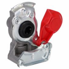 RED PALM COUPLING WITH SELF SEALING VALVE M16x1.5