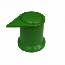 32MM GREEN LONG REACH WHEEL NUT INDICATOR COVERS (PKT 20)