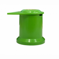 32MM GREEN LONG REACH WHEEL NUT INDICATOR COVERS (PKT 20)