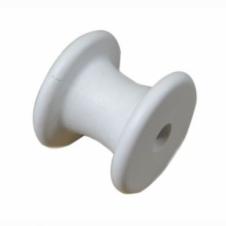 WHITE CURTAIN BOBBIN 33x29MM