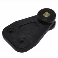 BLACK PLASTIC CURTAINSIDER ROLLER 32X25MM