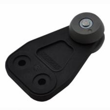 GREY PLASTIC CURTAINSIDER ROLLER 32.6X30MM