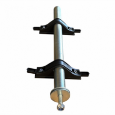 STRAIGHT SINGLE BOLT WING STAY & BRACKETS 590X42MM