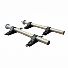 STRAIGHT SINGLE BOLT WING STAYS & BRACKETS 590X42MM