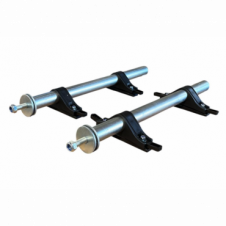 STRAIGHT SINGLE BOLT WING STAYS & BRACKETS 590X42MM