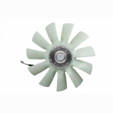VISCOUS FAN CLUTCH HUB WITH BLADES
