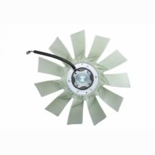 VISCOUS FAN CLUTCH HUB WITH BLADES