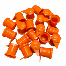 32MM ORANGE LONG REACH WHEEL NUT INDICATOR COVER (PKT20)