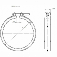 EXHAUST CLAMP