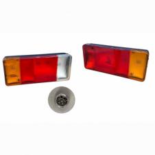 REAR COMBINATION LAMPS WITH FOG & REVERSE (PAIR)