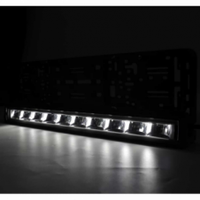NUMBER PLATE HOLDER WITH LED LIGHTBAR