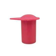 19MM RED LONG REACH WHEEL NUT INDICATOR COVERS (PKT 20)