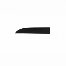 BLACK FRONT DOOR SIDE MOULDING PANEL PASSENGER SIDE LH
