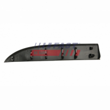 BLACK FRONT DOOR SIDE MOULDING PANEL DRIVERS SIDE RH