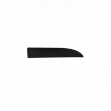 BLACK FRONT DOOR SIDE MOULDING PANEL DRIVERS SIDE RH