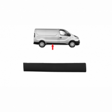 BLACK "LONG" SIDE MOULDING PANEL DRIVERS SIDE RH