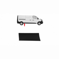 BLACK REAR SIDE MOULDING PANEL DRIVERS SIDE RH
