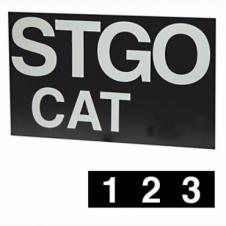 ABNORMAL LOAD MARKER BOARD STGO CAT 1, 2 & 3