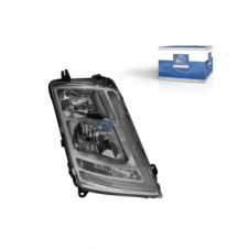 HALOGEN ELECTRIC ADJUST HEADLAMP WITH DRL DRIVER SIDE RH