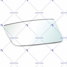 HEATED MAIN MIRROR GLASS PASSENGER SIDE LH