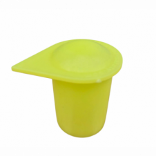 22MM FLUORESCENT YELLOW LONG REACH WHEEL NUT INDICATOR COVERS (PKT 20)
