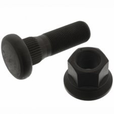 WHEEL BOLT STUD & NUT RHT M22x1.5