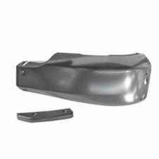 FRONT METAL BUMPER CORNER WITH END CAP PASSENGER SIDE LH