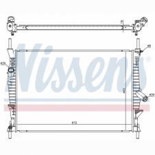 RADIATOR WITHOUT FRAME