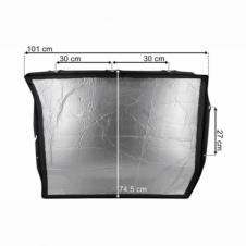 EXHAUST HEAT SHIELD COVER WITH INSULATION COVER