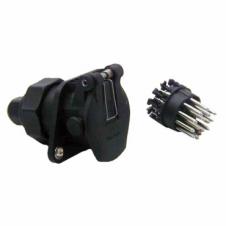 15 PIN PLASTIC SOCKET WITH SCREW TERMINALS 24V