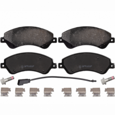 FRONT BRAKE PAD AXLE SET WITH FITTING KIT