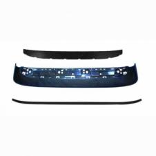 SUNVISOR WITH COVER & TRIM PANELS