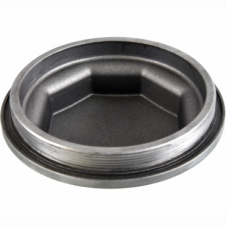 AXLE END HUB CAP WITH O-RING