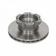 REAR BRAKE DISC WITH CAST ABS EXCITER RING