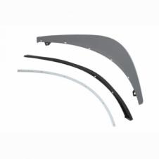 'TEXTURED FRONT BUMPER LOWER SPOILER ASSEMBLY DRIVER SIDE RH