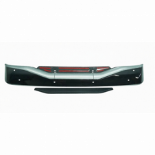 SUNVISOR WITH TRIM SECTIONS
