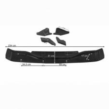 SUNVISOR WITH TRIM SECTIONS & MOUNTING KIT