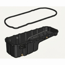 PLASTIC ENGINE OIL SUMP PAN WITH GASKET