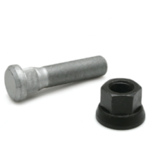 WHEEL BOLT STUD & NUT RHT M22x1.5 U/H 97MM