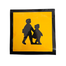 FRONT VINYL SELF ADHESIVE SCHOOL BUS MARKER SIGN 