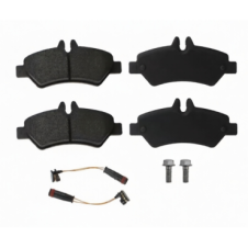 REAR BRAKE PAD AXLE SET WITH FITTING KIT & WEAR SENSORS