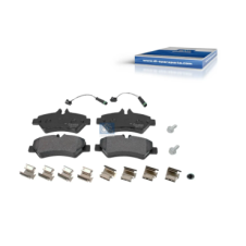 REAR BRAKE PAD AXLE SET WITH FITTING KIT & WEAR SENSORS